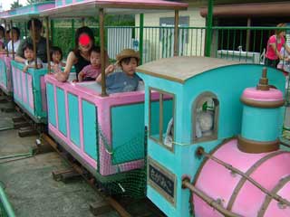 汽車ポッポ！楽しい！