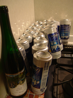 えへへ。ビール大好き♪
