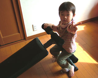 久しぶりに出した途端子供に横取りされてなんだか先行き不安だなぁ(^^;)