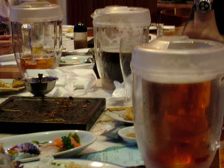 いちいちビールが美味しくてもう何杯飲んだか分からないほどよっぱらいました、いやでも楽しかったからＯＫＯＫ！