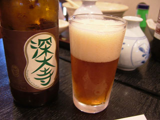 おそばもとっても美味しかったんだけど地ビールが美味!はずれが多い地ビール界の中でかなりクオリティー高いコクのあるビールでございましたよ
