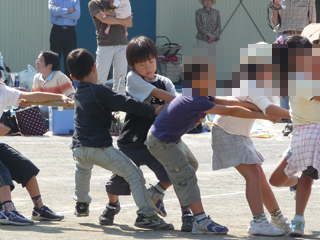 負けちゃったけど兄ちゃんの本気の顔が見れてちょっと嬉しい親心♪