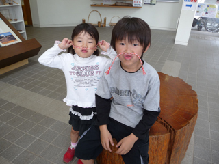 ぐるぐる回すだけだから小さい子でも作れるよ♪