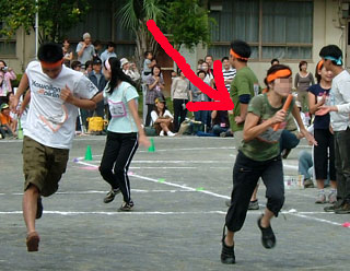 前の集団追いたいけど視界にも入ってこないほど差があって…切なかった（T-T)