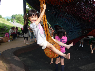 子供の国クモの巣ネット☆