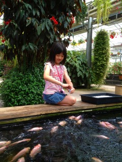 たまにべちゃーーって水掛けられるよ（＾＾；）