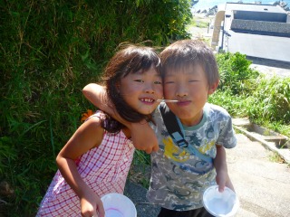 灯台公園からの帰り♪