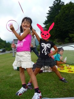 バドミントンやら大縄なんかで遊んで来たよ♪