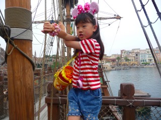 ガリオン船探検♪