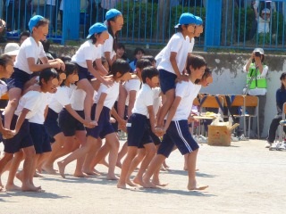 騎馬戦！！かっけー！(((o(*ﾟ▽ﾟ*)o)))