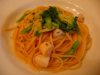 パスタ、普通に一食分くらい量あるよ（＾＾；）