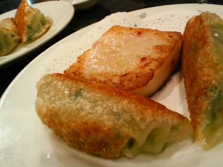 大根モチ＆餃子