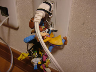 トイレできたご褒美のレイ。最近使ってない鞄から出現ｗ